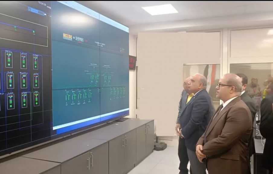 وزير الكهرباء يتفقد الإدارة العامة لشبكات الحلمية التابعة لشركة شمال القاهرة للتوزيع