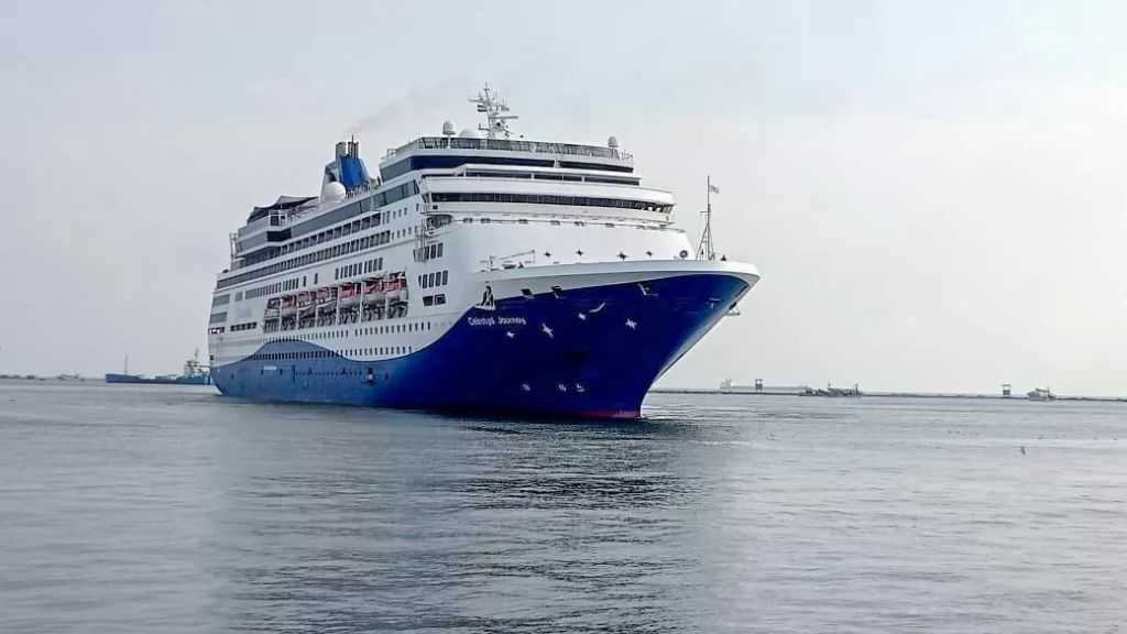 ميناء غرب بورسعيد يستقبل سفينة سياحية تركية على متنها 435 سائحًا