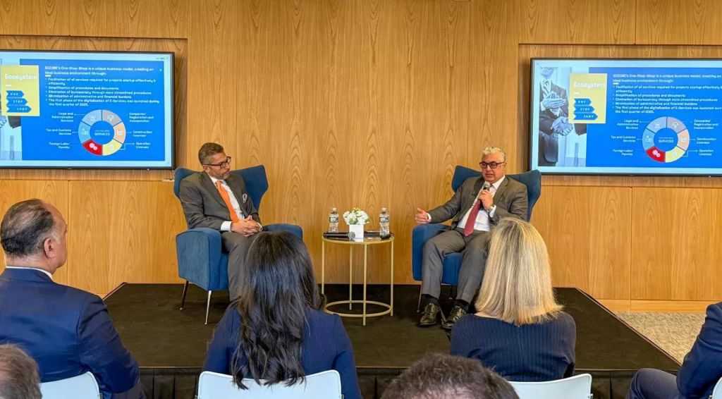 ”جمال الدين” يناقش التعاون مع شركات أمريكية بمجالات الطاقة والأجهزة الطبية وإدارة النفايات