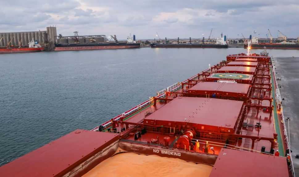تضم ذرة وحديد.. ميناء دمياط يستقبل 93701 طنًا من البضائع