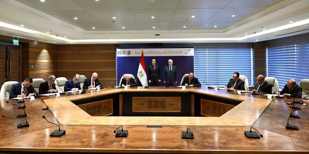 توقيع البروتوكولات التنفيذية للتحالفات التسعة المتأهلة للمرحلة النهائية من المبادرة الرئاسية ”تحالف وتنمية”