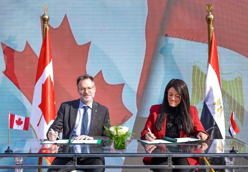 مصر وكندا تُوقعان 3 مشروعات جديدة بمنحة قيمتها 552 مليون جنيه لتمكين المرأة وتعزيز الأمن الغذائي