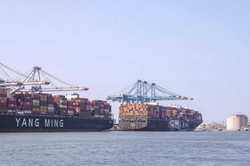 تضم ذرة وقمح وفول.. ميناء دمياط يستقبل 74388 طنًا من البضائع