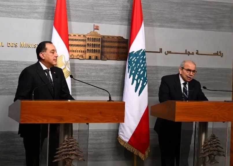 رئيس الوزراء اللبناني: العلاقة بين مصر ولبنان أكثر من تبادل مصالح بل تكامل في الرؤية وتفاعل في المسار
