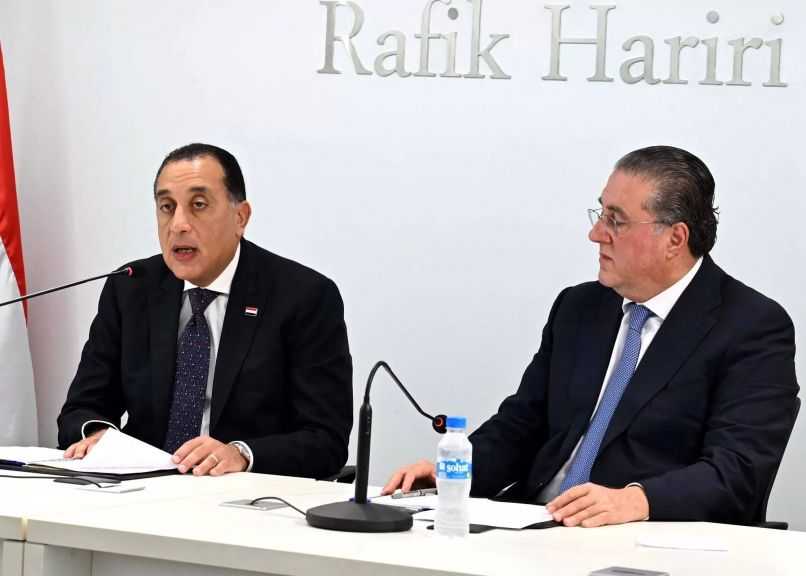 مدبولي من بيروت: المدن الجديدة وفرت 5 ملايين فرصة عمل