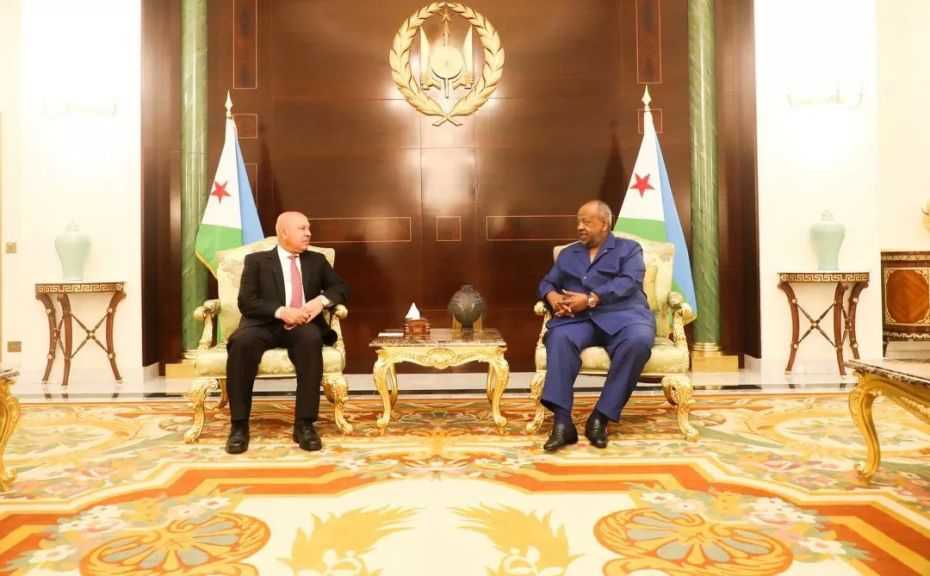 رئيس جيبوتي يرحب بتنفيذ الشركات المصرية لمشروعات البنية التحتية والنقل والمناطق الصناعية في بلاده