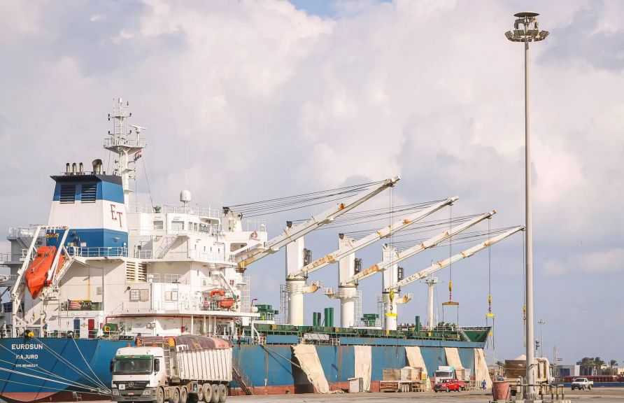 تضم ذرة وعدس وزيت.. ميناء دمياط يستقبل 44068 طنًا من البضائع