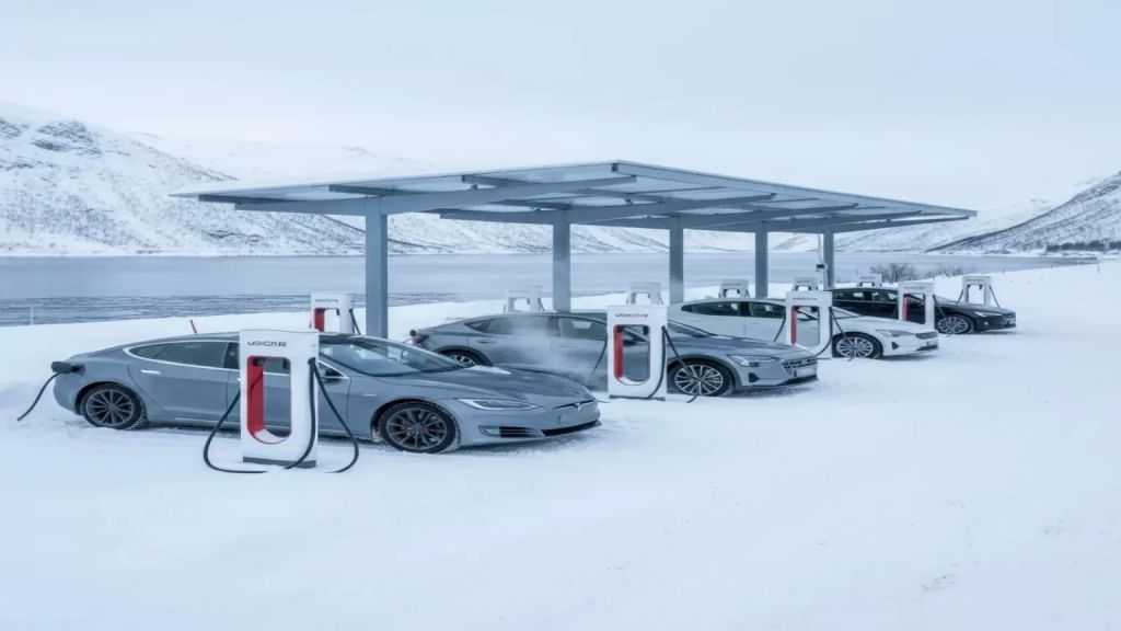 السيارات الكهربائية تشكل 96% من مبيعات المركبات في النرويج عام 2025