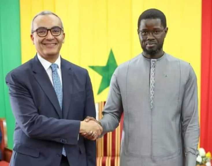 السفير المصري يبحث مع رئيس السنغال زيادة حجم التجارة البينية والاستثمارات
