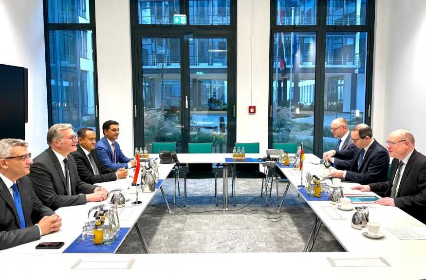 مصر وألمانيا تبحثان التعاون بمجالات الغاز الطبيعي والطاقة الخضراء والتدريب