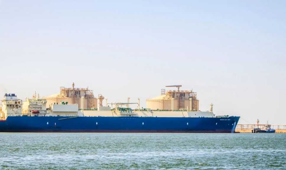 ميناء دمياط يستقبل 71.7 ألف طن من الغاز المسال