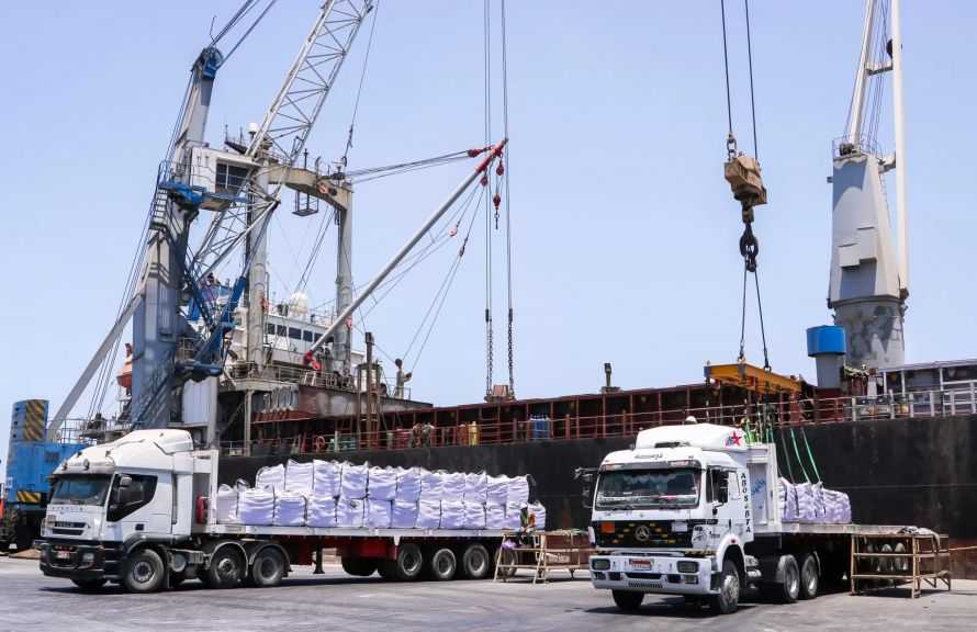 تضم ذرة وقمح وحديد.. ميناء دمياط يستقبل 49426 طنًا من البضائع