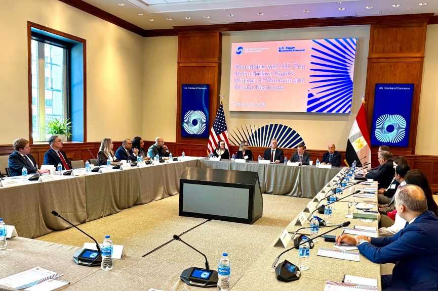 وزير البترول يلتقي مع شركات البترول والطاقة الأمريكية لجذب استثمارات جديدة