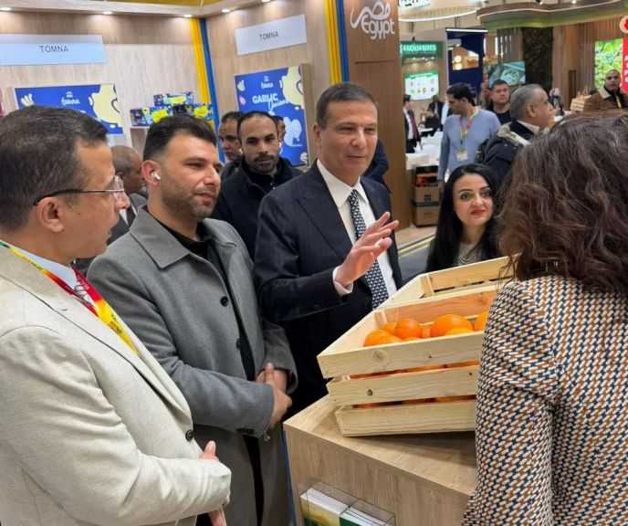 الأهم عالميًا للخضروات والفاكهة.. مشاركة مصرية ناجحة بمعرض Fruit Logistica في برلين| صور