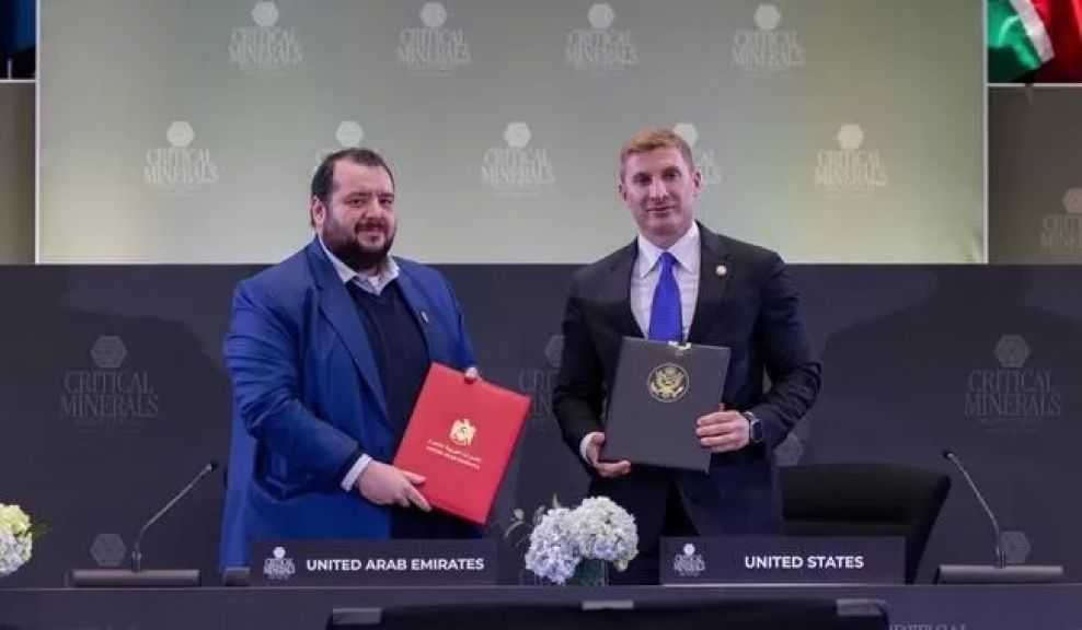 الإمارات وأمريكا توقعان إطار عمل لدعم إمدادات المعادن الحرجة والعناصر الأرضية النادرة