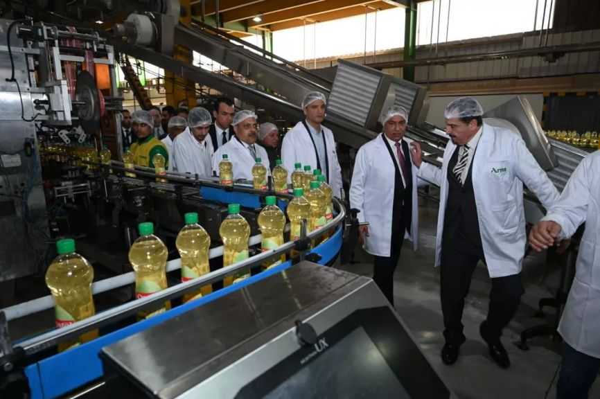 برأس مال 3 مليارات جنيه.. وزير الصناعة يتفقد مصانع ”أرما” لزيوت الطعام| صور