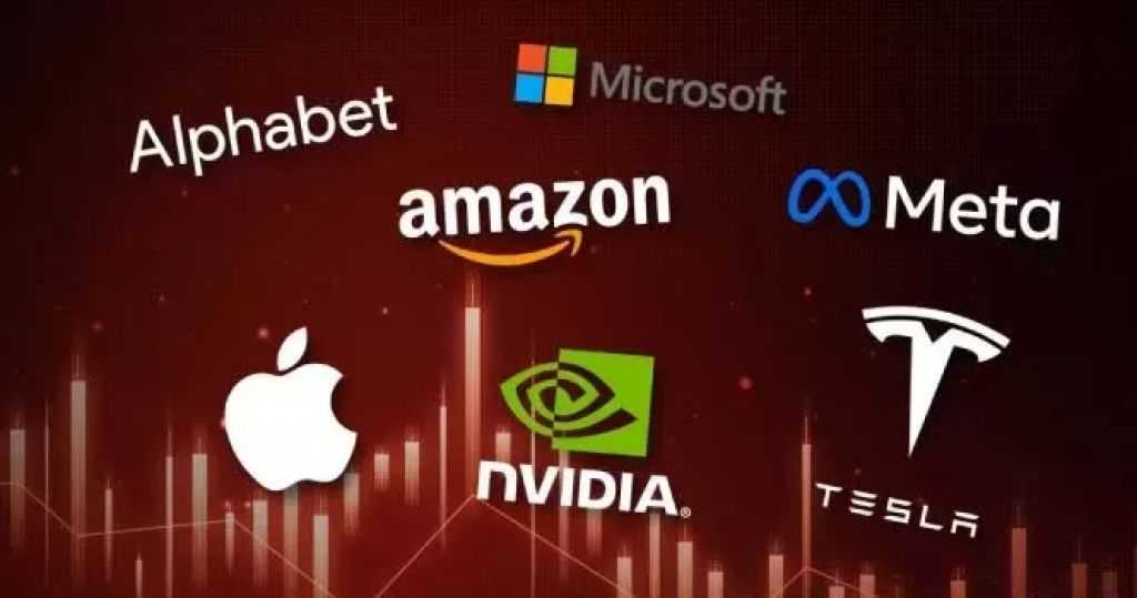 تراجع أسهم العظماء السبعة لكن آبل يلامس مستوى قياسيًا جديدًا