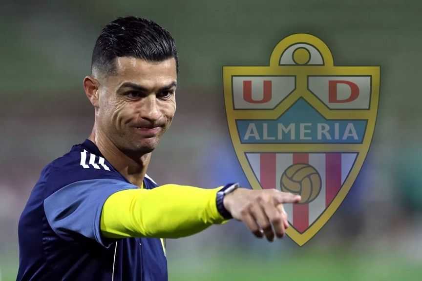 كريستيانو رونالدو يستحوذ على حصة 25% في نادي ألميريا الإسباني