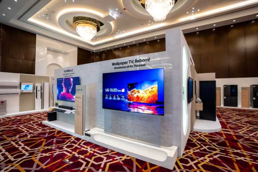 إل جي تُمهّد الطريق لمستقبل الترفيه المنزلي المتميز بمعرض إل جي إنوفست 2026