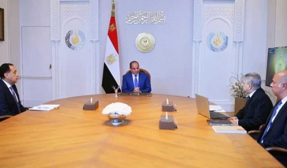 الرئيس السيسي يستعرض مشروع تطوير ترسانة البحر الأحمر ومصنع اليخوت السياحية
