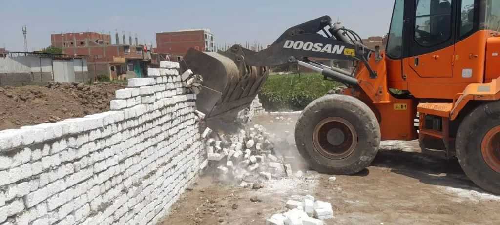 التنمية المحلية: إزالة 63 حالة تعدي على أراضي أملاك الدولة.. و88 حالة تعدي على الأراضي الزراعية