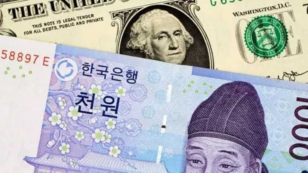 تراجع العملة الكورية الجنوبية لأدنى مستوى منذ 17 عامًا
