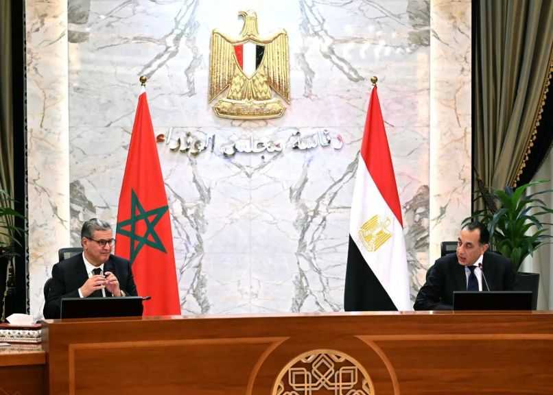 رئيس الوزراء: نحرص على الانتقال إلى مرحلة الشراكة الإنتاجية مع المغرب عبر تعميق التصنيع وتعزيز سلاسل الإمداد