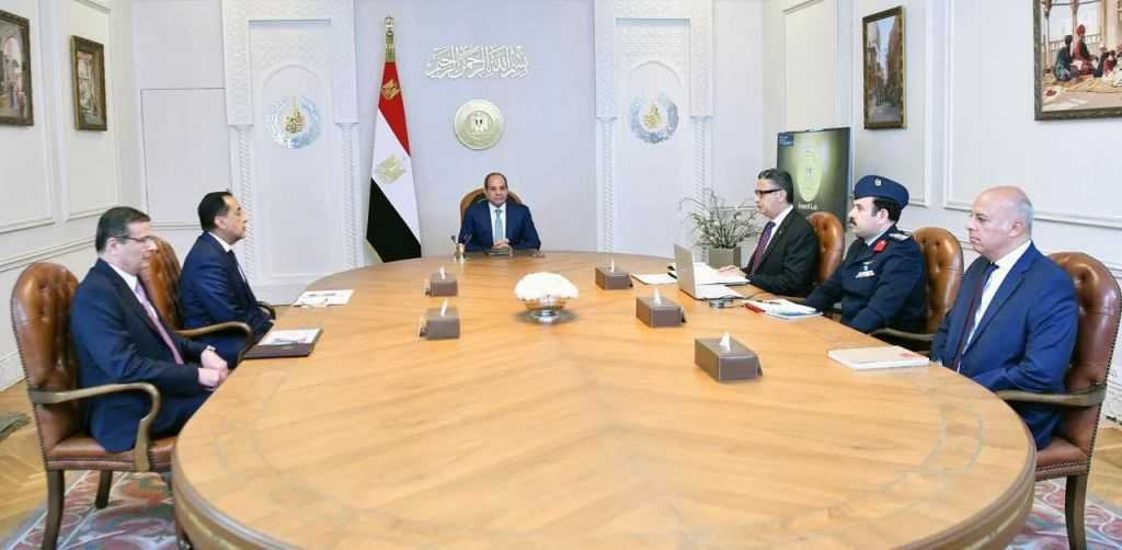 الرئيس السيسي يُوجه بمواصلة العمل على تحقيق الاكتفاء الذاتي من السلع الزراعية والثروة الحيوانية والسمكية والداجنة