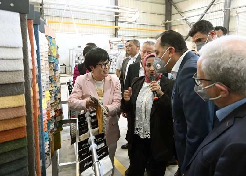 يستهدف تصدير 70%.. افتتاح مصنعًا لإنتاج الأقمشة المنزلية باستثمارات 6 ملايين دولار بـ”السخنة”| صور