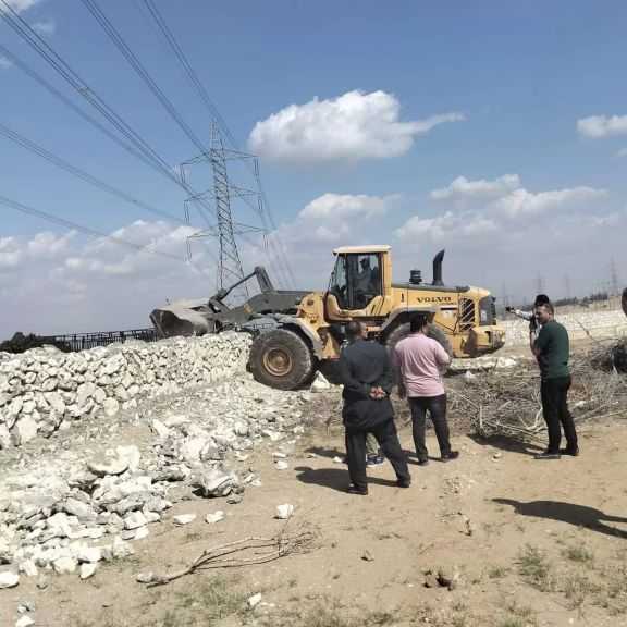 ”الزراعة” تزيل 345 حالة تعد على الأراضي الزراعية خلال أسبوع