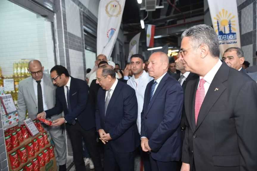 وزير التموين ومحافظ القاهرة يفتتحان معرض ”أهلًا بالعيد” بحدائق القبة| صور