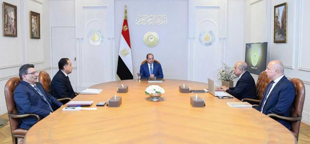 الرئيس السيسي يُتابع موقف تنفيذ مشروعات الطاقة المتجددة.. ويُوجه بتكثيف الجهود لجذب استثمارات جديدة