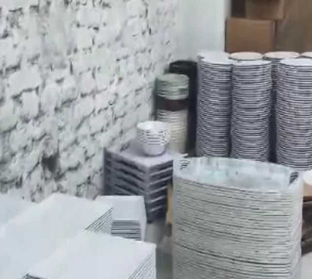 شرطة التموين تضبط أدوات مائدة مصنوعة من مواد محظورة