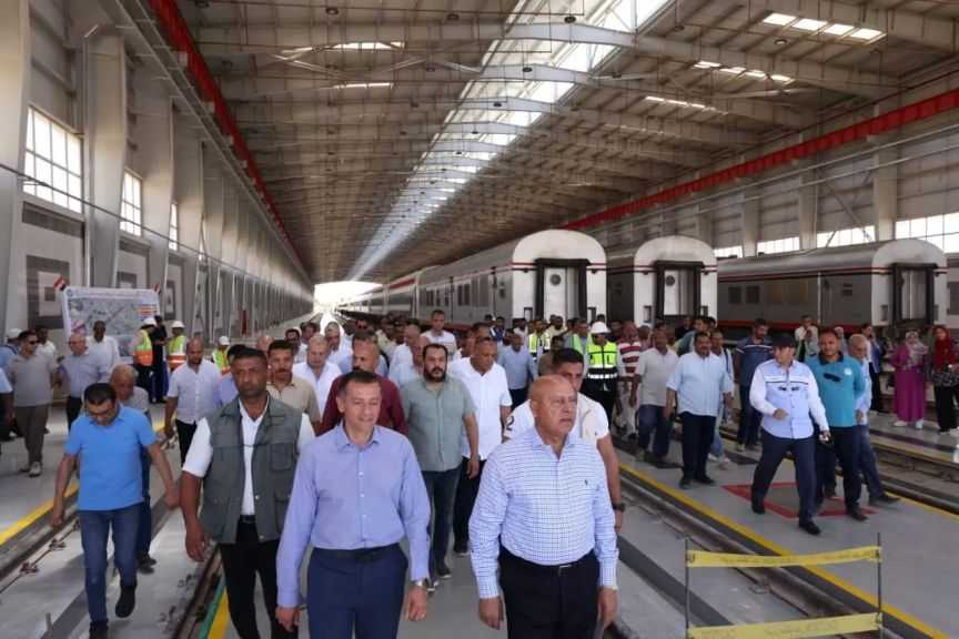 وزير النقل: خطة لتطوير السكك الحديدية ترتكز على 7 محاور.. وتطوير 33 وإنشاء 8 ورش جديدة