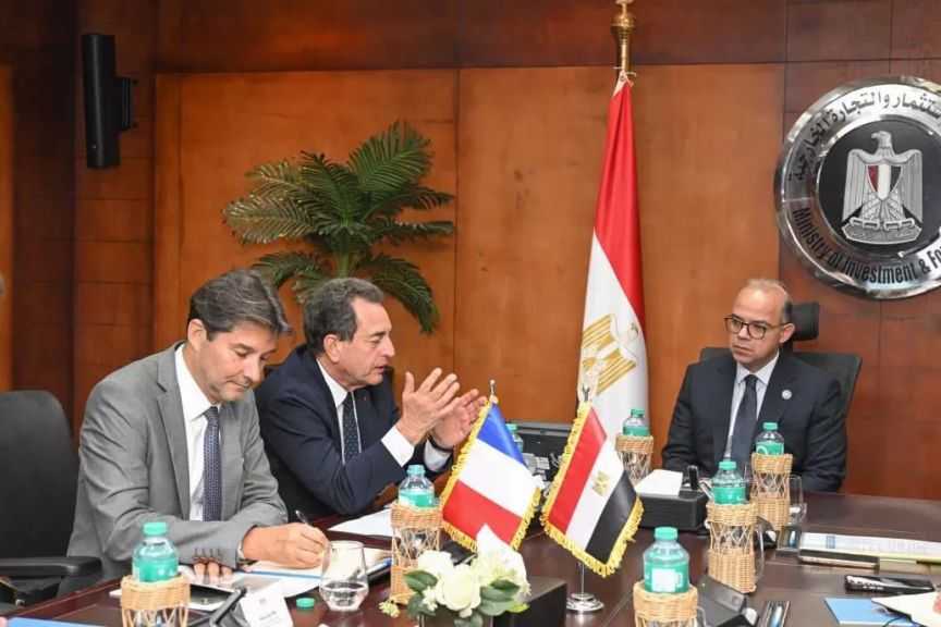وزير الاستثمار والسفير الفرنسي يبحثان عقد منتدى الأعمال في باريس وليون خلال شهر سبتمبر المقبل