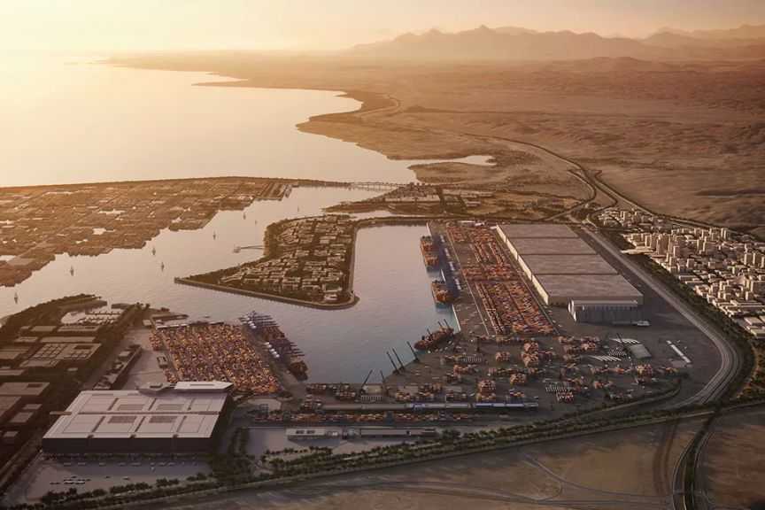 السعودية تستقبل أول شحنة قمح عبر ميناء نيوم لتعزيز منظومة الإمدادات اللوجستية