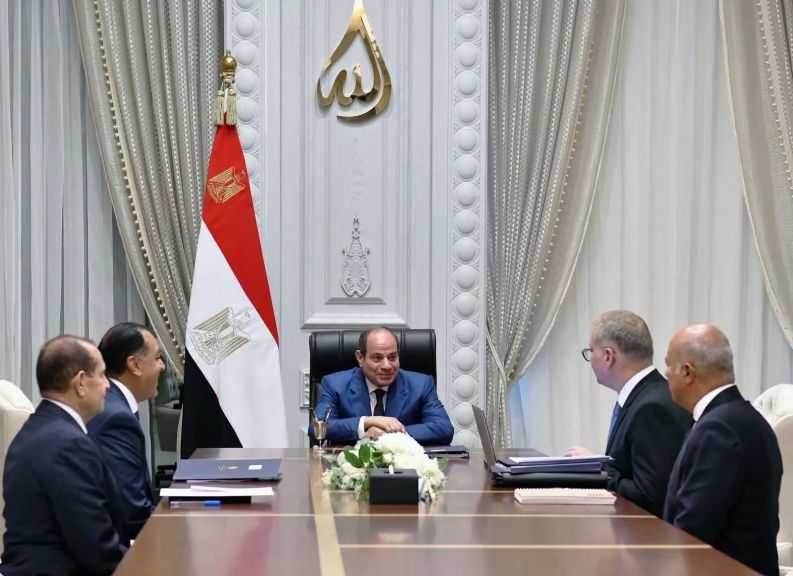 الرئيس السيسي يُوجه بتوفير الحوافز للتوسع في أنشطة البحث وتنمية حقول البترول والغاز.. وزيادة مساهمة الثروات المعدنية في الاقتصاد القومي