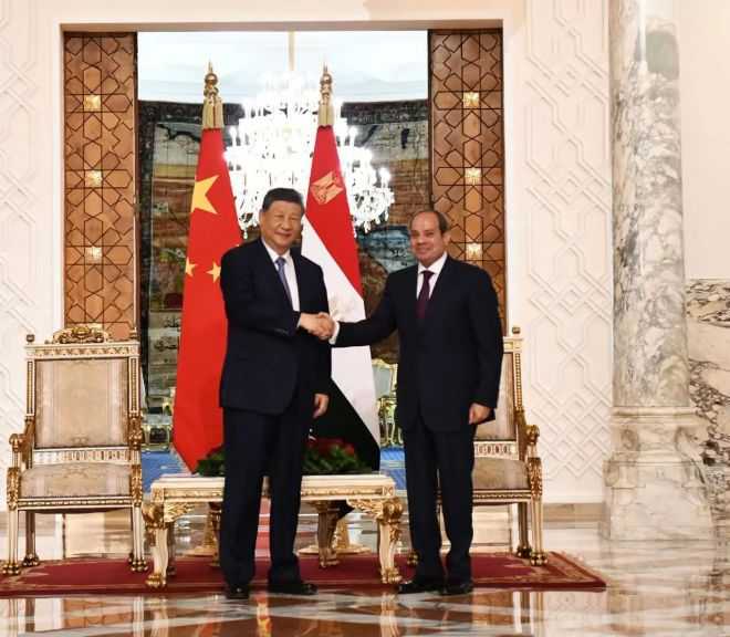 الرئيس الصيني: نشجع الشركات الصينية على زيادة استثماراتها في مصر