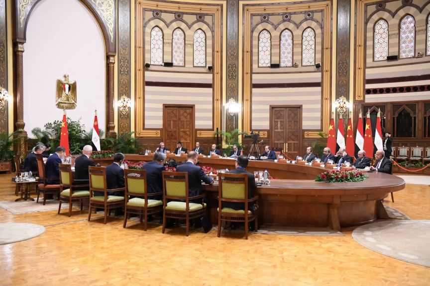 مصر والصين يتفقان على تعميق الشراكة الاستراتيجية الشاملة.. وتدعوان دول حوض النيل إلى الالتزام بالقانون الدولي