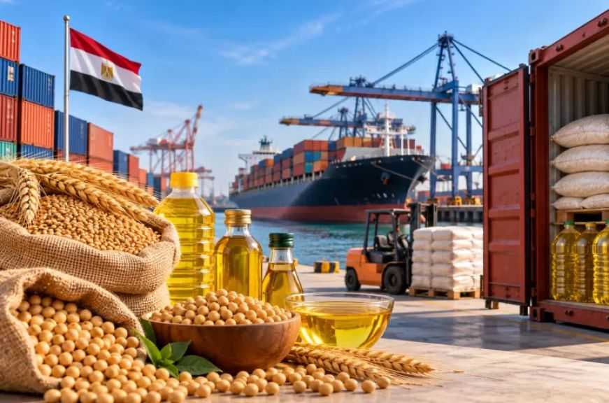 روسيا تتصدر قائمة الواردات| مصر تستقبل 2174 رسالة غذائية بإجمالي 137 ألف طن خلال أسبوع
