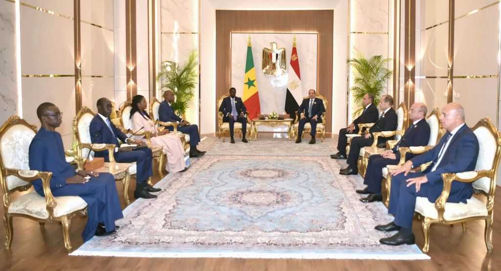 الرئيس السيسي: مهتمون بتعزيز التبادل التجاري مع السنغال وتشجيع القطاع الخاص على إقامة شراكات استثمارية