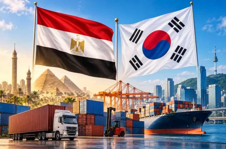 التجارة بين مصر وكوريا تسجل 874 مليون دولار خلال 8 أشهر