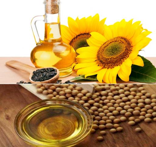 زيت عباد -زيت صويا