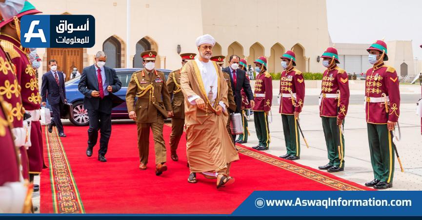 زيارة السلطان هيثم بن طارق الى قطر