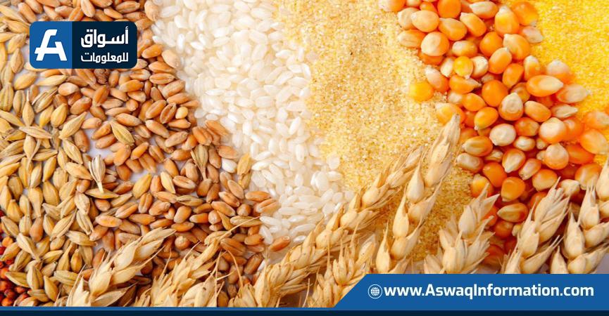 مد حظر تصدير القمح والذرة والعدس والفريك
