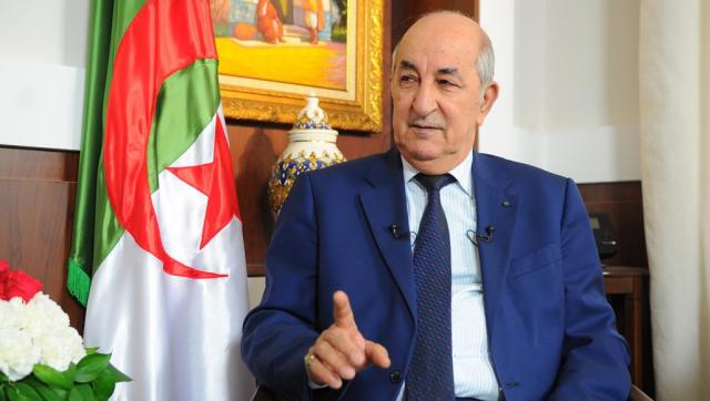 عبد المجيد تبون رئيس الجزائر