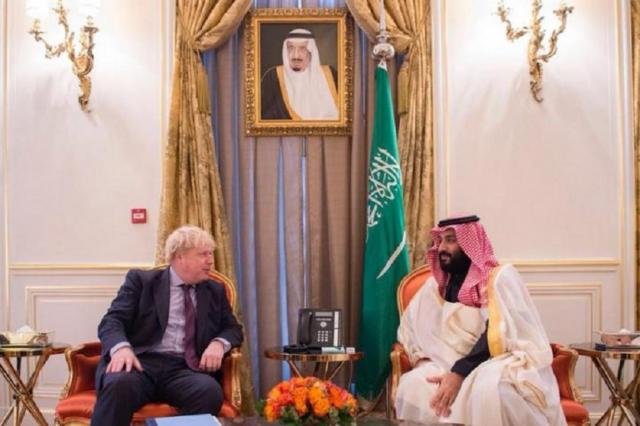 جونسون يعتزم زيارة المملكة السعودية لزيادة إنتاج النفط