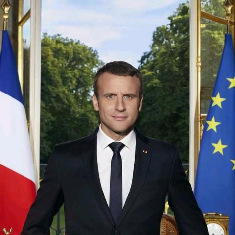 الرئيس الفرنسي 