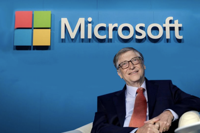 بيل جيتس-مؤسس شركة مايكروسوفت