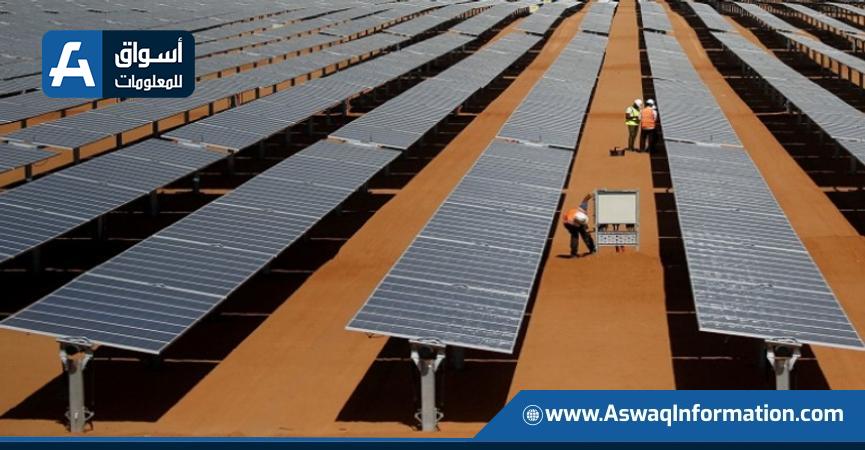  المحطة الشمسية في كوم أمبو لتوليد الكهرباء 